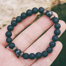 Cargar imagen en el visor de la galería, Bracelet Natural Moonstone Bead Tibetan Bracelet Chakra Lava Stone Diffuser Bracelets
