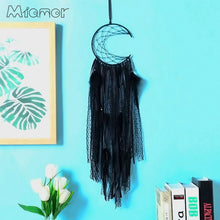 Load image into Gallery viewer, Half-moon Dream Catcher Handmade Dream Catcher Wall Hanging Decoration
