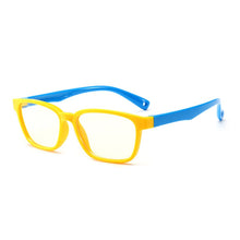 Cargar imagen en el visor de la galería, Anti-blue Light Silicone Glasses Children Soft Frame Plain Glasses Kids frame
