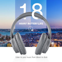 Cargar imagen en el visor de la galería, Mpow H7 18h Playing Time Over Ear Bluetooth Wireless/Wired Headphones With Microphone Soft Earmuffs 40mm Driver For PC TV Phones
