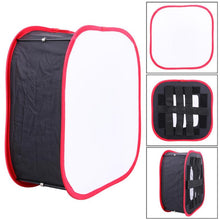 Cargar imagen en el visor de la galería, Universal Foldable Collapsible Portable Softbox Diffuser LED Soft Lamp Light Cover Box Digital Camera Photography Studio Tools
