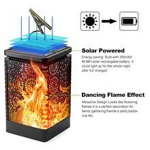 Load image into Gallery viewer, Dancing Solar Flame Lanterns 1 or 2 Pack Outdoor Garden Waterproof Landscape Lights
