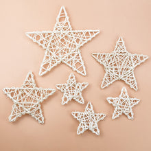 Cargar imagen en el visor de la galería, 10/15/20CM  Star wreath home decoration accessories Wedding DIY
