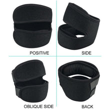 Cargar imagen en el visor de la galería, Running Sports Patella Brace Wrap Stabilizer Cushioning Band Knee Support Adjustable Knee Protector New
