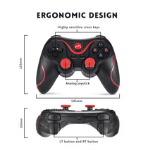 Cargar imagen en el visor de la galería, Wireless Bluetooth Gamepad Game Controller Game Pad for iOS Android Smartphones Tablet Windows
