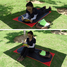 Cargar imagen en el visor de la galería, Camping Mat Outdoor Portable Pocket Beach Garden Pad Ultralight Tent Footprint Blanket Waterproof Picnic Ground Cover
