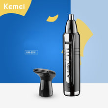 Load image into Gallery viewer, Kemei Electric Nose and Ear Trimmer 2 In 1 Face Care Hair Trimmer for Men Personal Care Tools Small Clipper with Cutting Guides
