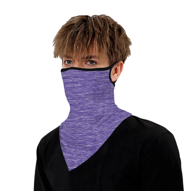 Mask Outdoor Print Seamless Ear Masks Sports Scarves Neck Tube Face Dust Riding Cycling Mask Headband Bandanas Protection