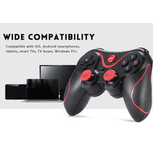 Load image into Gallery viewer, Wireless Bluetooth Gamepad Game Controller Game Pad for iOS Android Smartphones Tablet Windows
