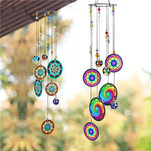 Cargar imagen en el visor de la galería, Wind Chimes Rainbow Maker Window Hanging Sun Catcher Feng shui Wind Chimes Decoration for P
