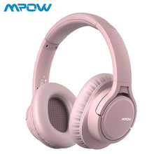 Cargar imagen en el visor de la galería, Mpow H7 18h Playing Time Over Ear Bluetooth Wireless/Wired Headphones With Microphone Soft Earmuffs 40mm Driver For PC TV Phones
