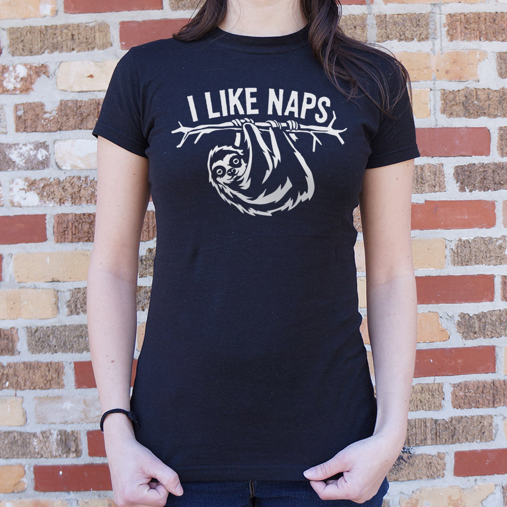 I Like Naps T-Shirt (Ladies)