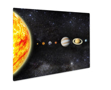 Cargar imagen en el visor de la galería, Metal Panel Print, Solar System
