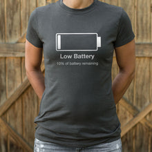 Cargar imagen en el visor de la galería, Low Battery T-Shirt (Ladies)
