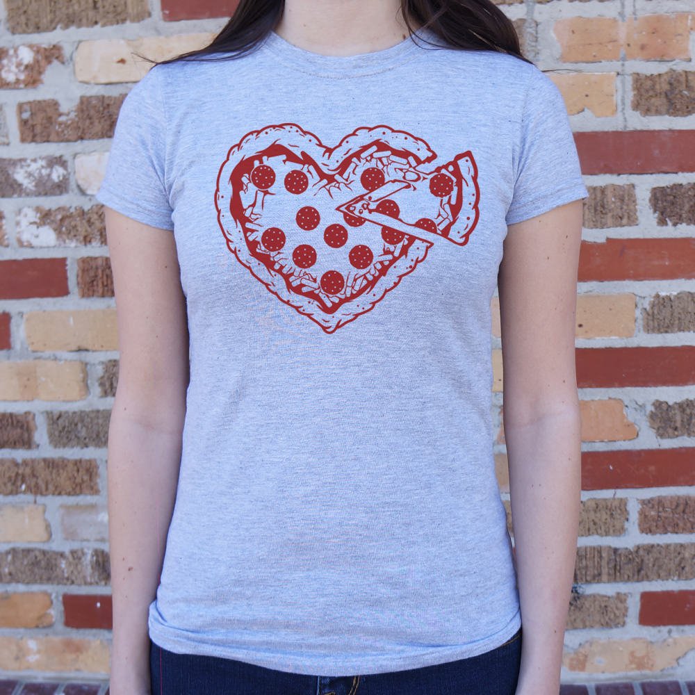 Pizza My Heart T-Shirt (Ladies)